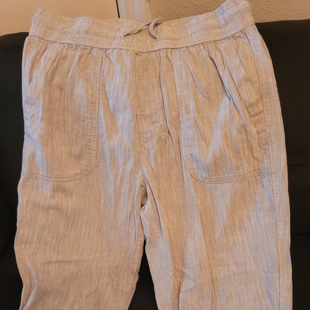 GAP Light Brown Textured Trousers